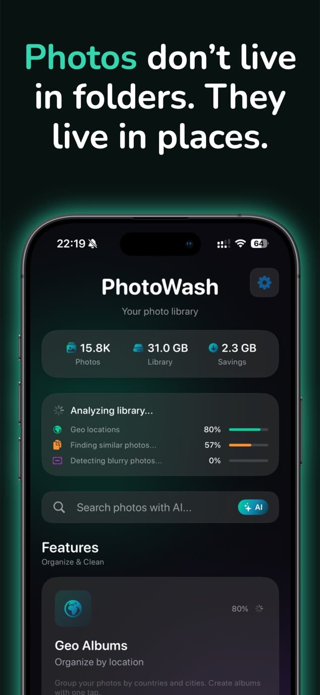 Photo Wash screenshot 1